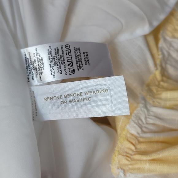 ANN Taylor Stripped Square Neck Midi Dress - Picture 14 of 16